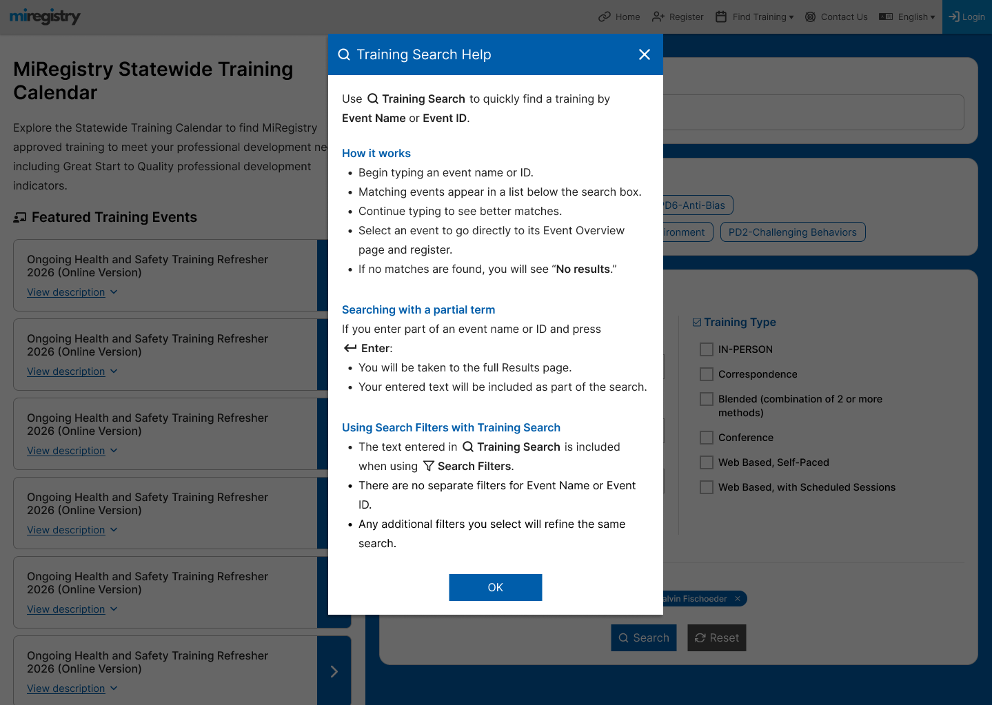 In-context help was added to support users with limited technical proficiency